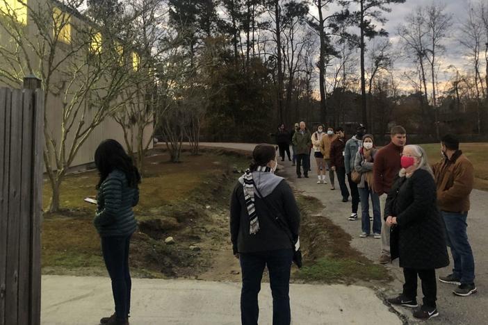 Voters in Pooler