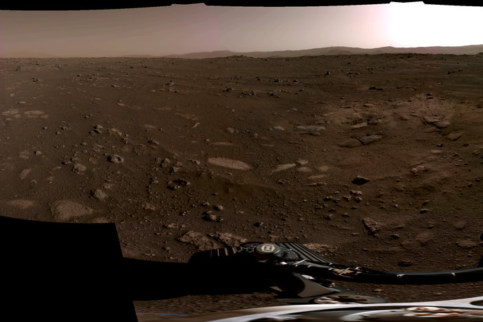 Panoramic Image from the surface of Mars