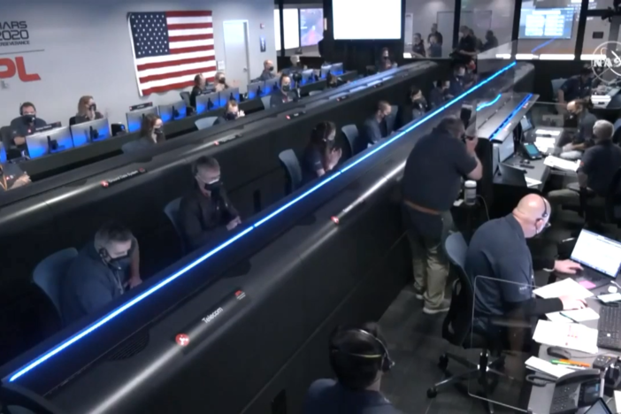 NASA Mars Perseverance Rover Landing