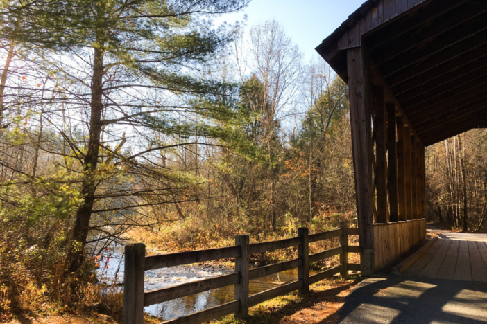 wooden bridge