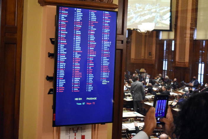 The Georgia House passed HB 531, an omnibus elections bill that would limit absentee and early voting access for Georgians. 