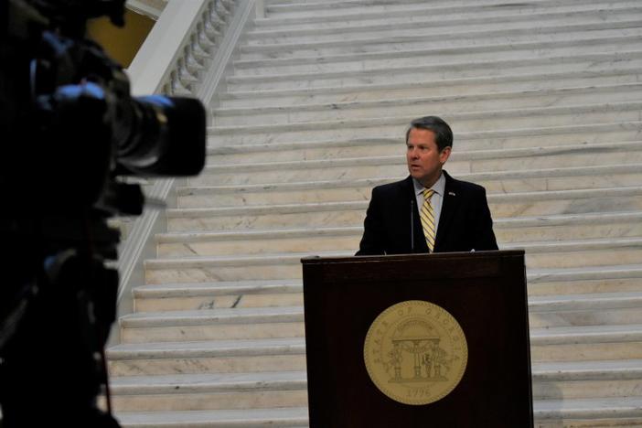 Gov. Kemp at Capitol