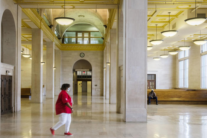 Inside Macon's Terminal Station