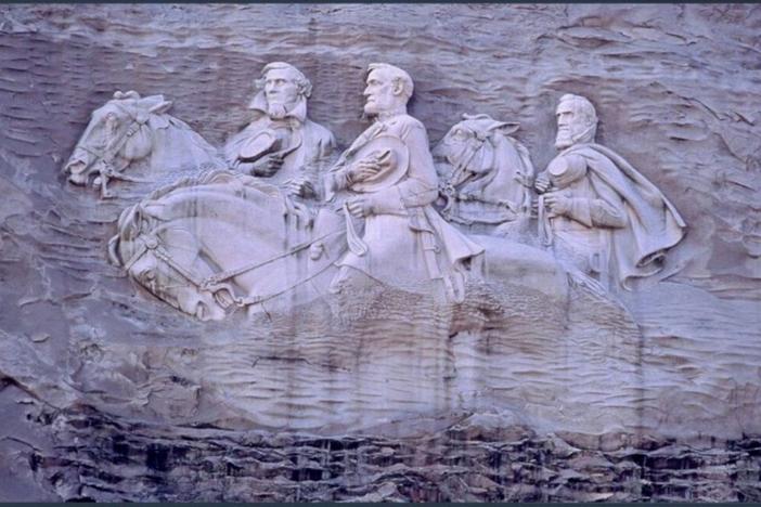 Stone Mountain carving