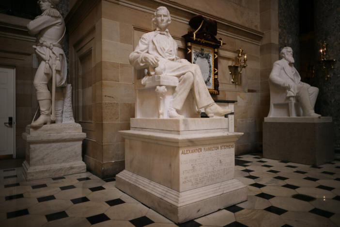 Alexander Smith in Statuary Hall