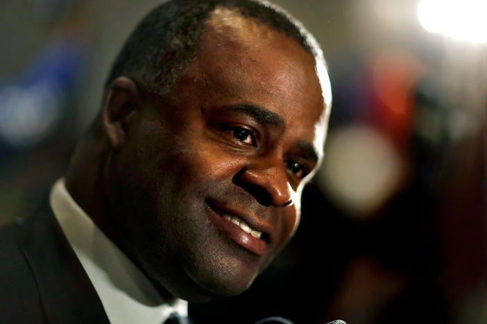 Former Atlanta mayor Kasim Reed filed to run for his old job on Wednesday morning. The race is considered to be wide open following the surprise announcement that Mayor Keisha Lance Bottoms would not seek a second term. (AP Photo/David Goldman, File)