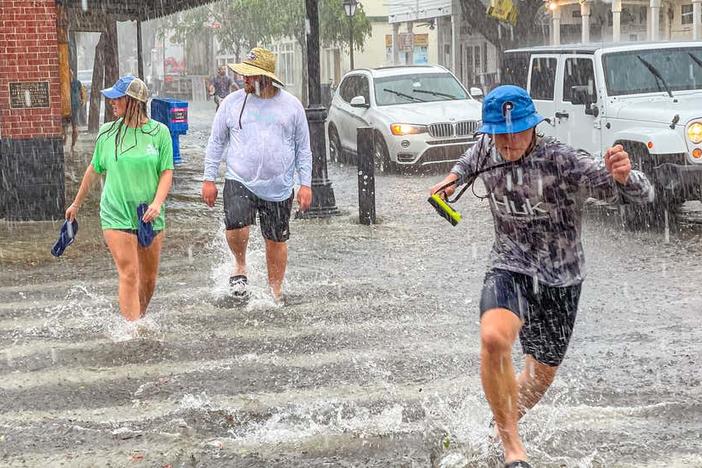 Tropical Storm Elsa hits Key West