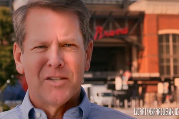 An inaugural reelection ad from the Brian Kemp gubernatorial campaign.