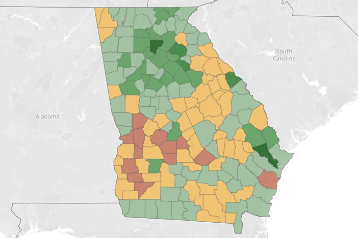 Population growth surged in metropolitan areas of the state over the last decade, according to the latest figures released by the U.S. Census Bureau.