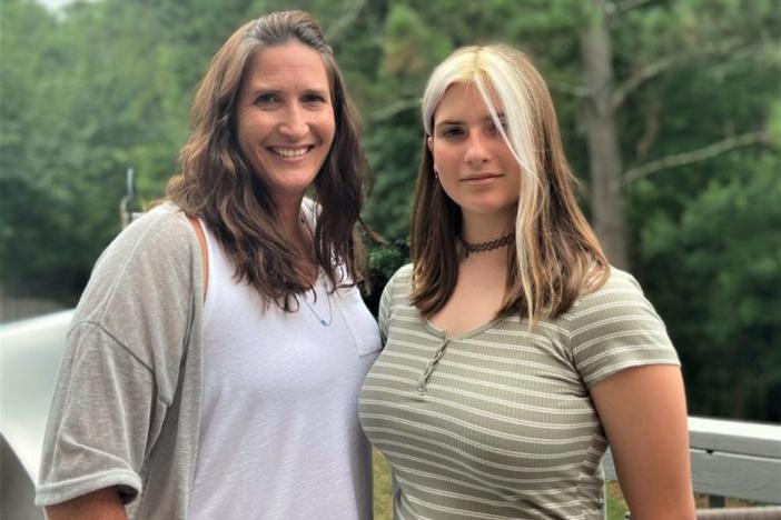 Mother and daughter in Cherokee County