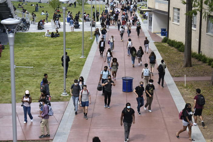 Students at Georgia State University