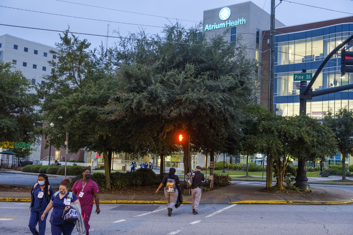 Shift change at Macon hospital