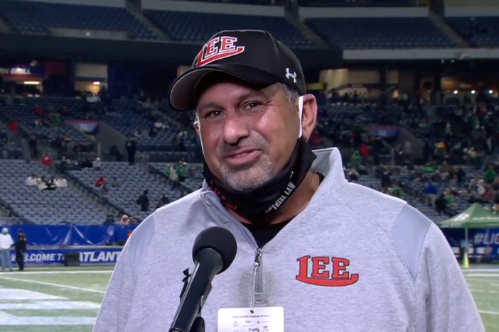 Lee County Coach Dean Fabrizio