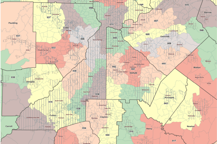 Metro Atlanta changes the most under redistricting maps proposed by Republican lawmakers.