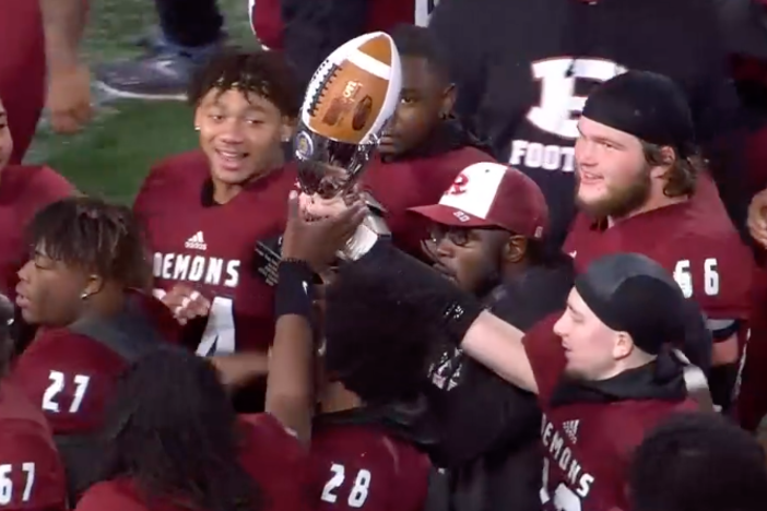 Warner Robins with Championship trophy