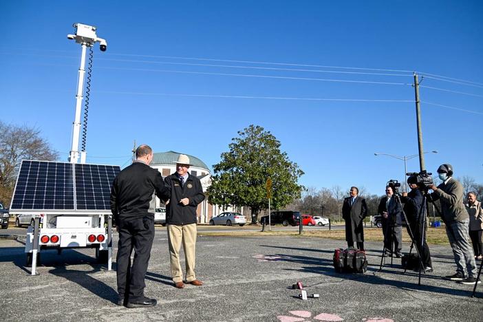 Police unveiling new camera