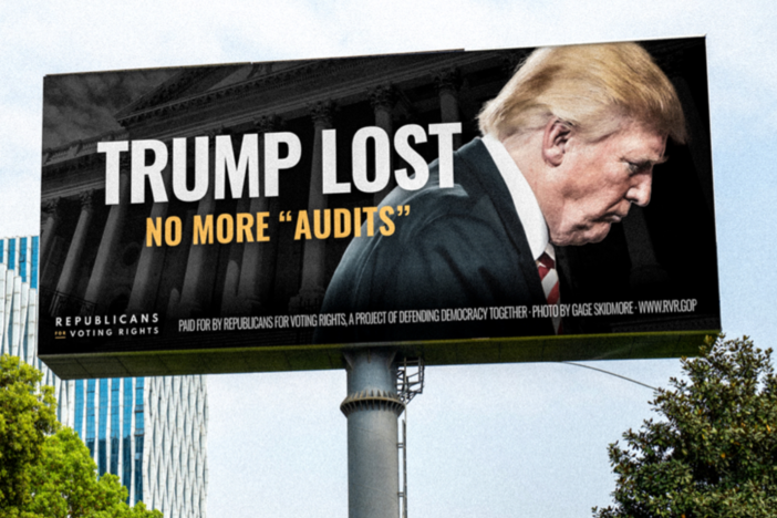 Trump Lost Billboard
