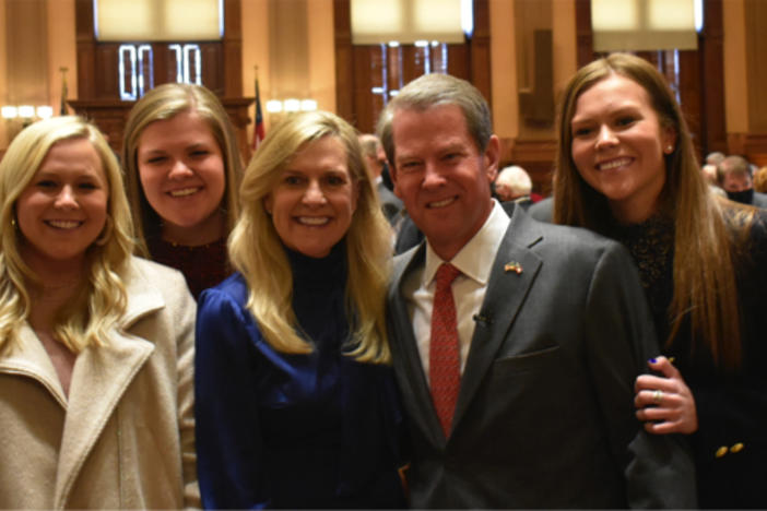 Gov. Kemp and family