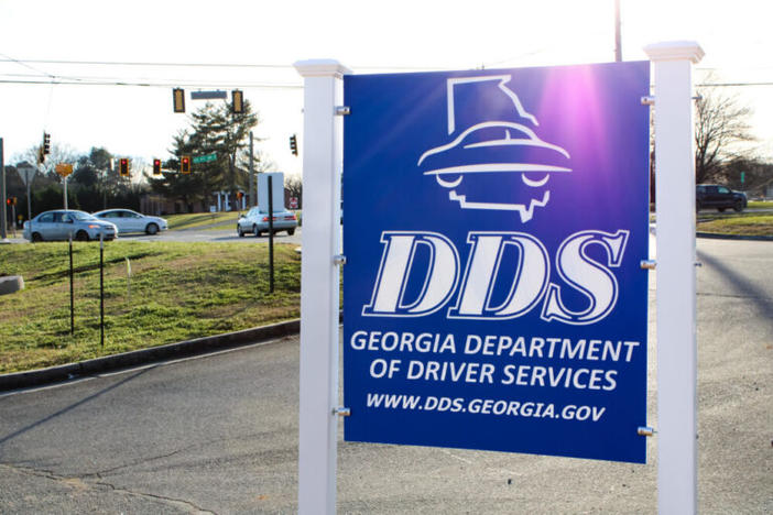 Georgia Department of Driver Services sign