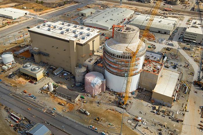 Aerial view of Plant Vogtle