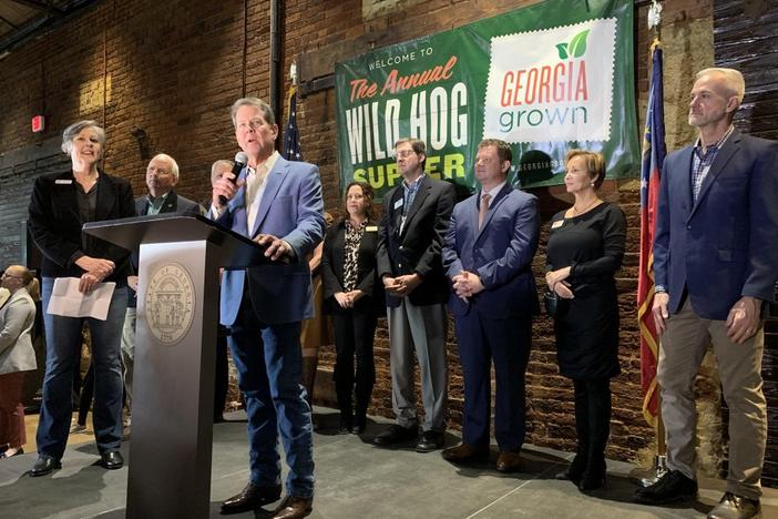 On Jan. 9, Kemp and other agricultural lobbyists are set to return to Atlanta for the Wild Hog Supper, which serves as the largest fundraiser for the Georgia Food Bank Association and as a kick off for the legislative session. 