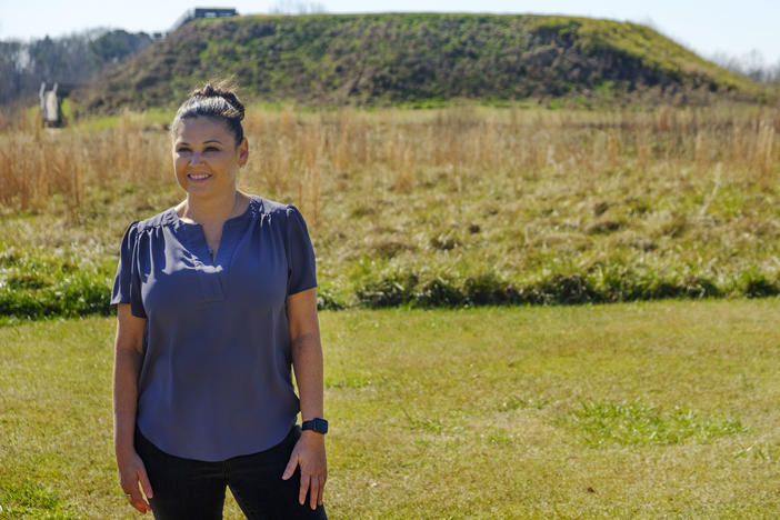 Tracie Revis was the first woman to serve as Chief of Staff to the Principal Chief of the Muscogee Nation. Now she is charged with leading community outreach with the Ocmulgee National Park and Preserve Initiative, the Macon based group trying to create a national park that takes in traditional cultural property of the Muscogee Nation. 