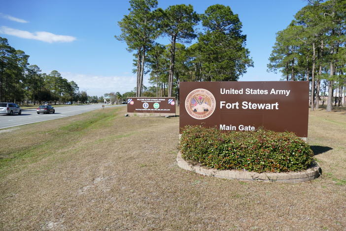 Fort Stewart main gate