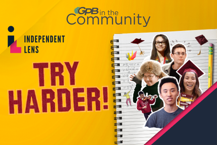 High school students branded with GPB in the Community