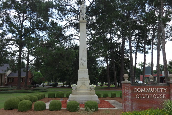 The Confederate monument in Cordele.