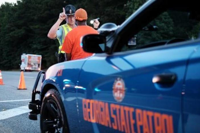 Georgia State Patrol vehicle