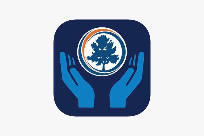 logo for fulton cares app