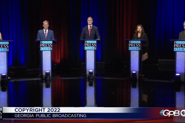 Five candidates are running for the GOP nomination to be Georgia's next governor.