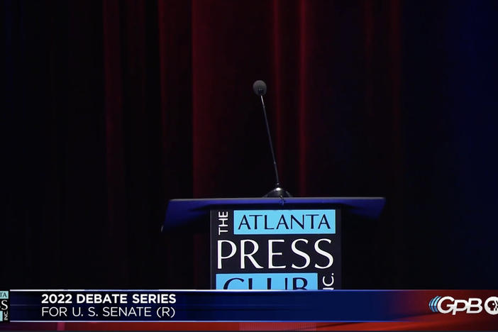 Herschel Walker skipped the U.S. Senate primary debate.
