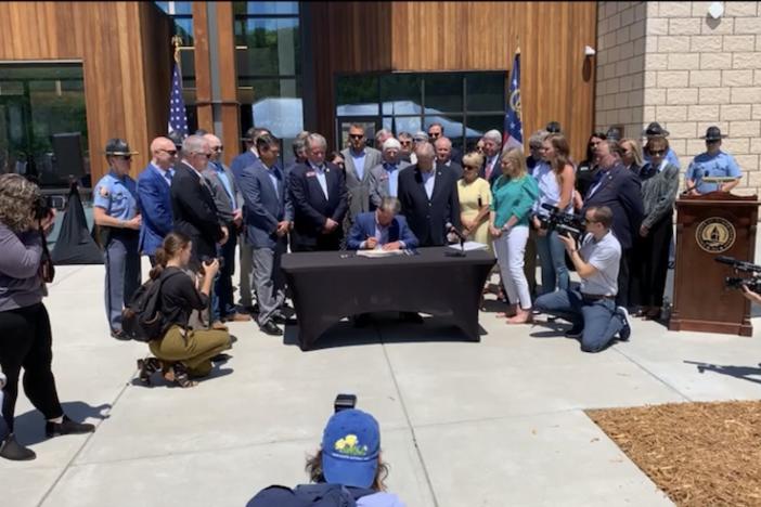 Gov. Brian Kemp signs FY 2023 budget on May 12, 2022