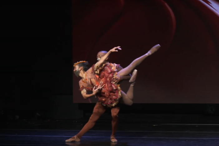 Ballethnic Dance Company dancers perform as part of their 2020 production the Urban Nutcracker.