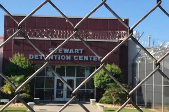 Immigration detainees being held in the Stewart Detention Center in south Georgia have a filed a federal lawsuit against the for-profit company that operates the 2,000-bed facility, citing “deplorable conditions” inside the prison. LEDGER-ENQUIRER FILE PHOTO