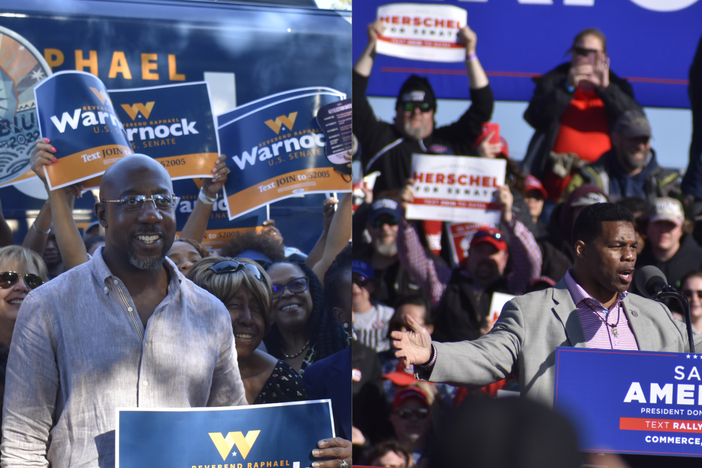  Both Republican Herschel Walker and Democratic Sen. Raphael Warnock have agreed to a place and time for a debate ahead of the November election, just not at the same place and time. Ross Williams/Georgia Recorder