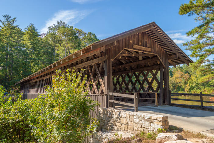 The Washington W. King/College Avenue Bridge in Stone Mountain Park