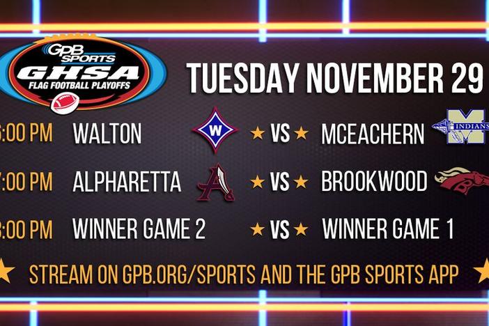 Girls Flag Football: Playoffs - Round 1 & 2