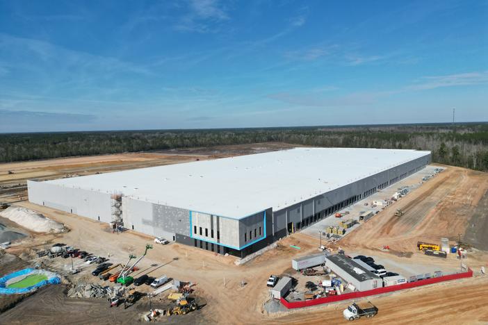 The shared industrial development in Bryan County where Kiss Products, Inc. plans to build a logistics center.