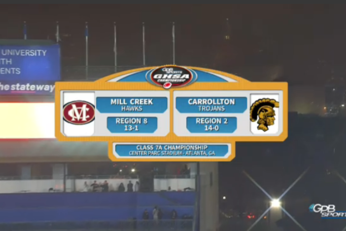 7A State Final: Mill Creek vs. Carrollton