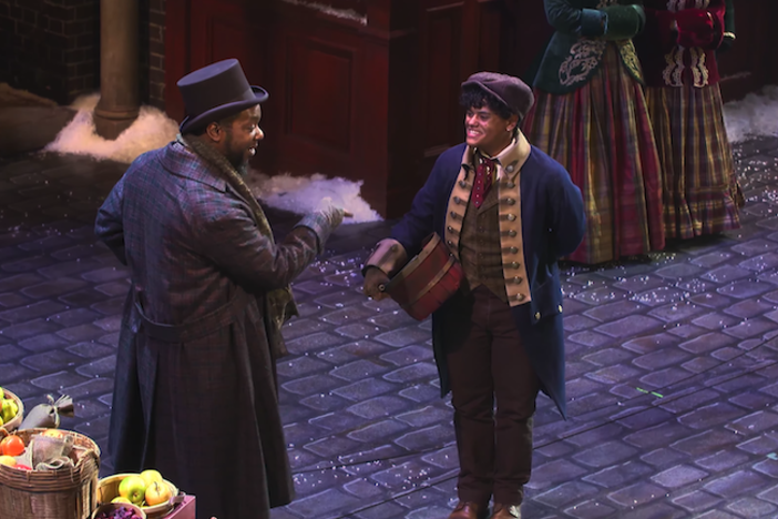 Actors in a Christmas Carol