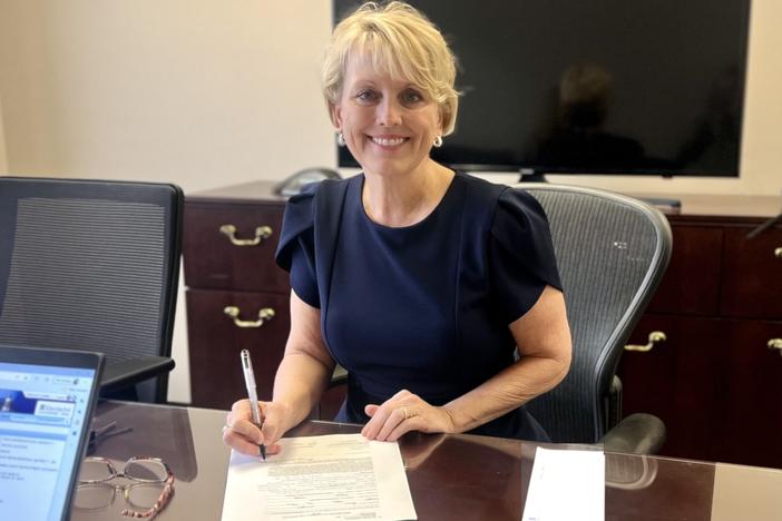 Sheree Ralston is the executive director of the Fannin County Development Authority. On Monday, Dec. 5, 2022 she filed paperwork to run for her late husband and Georgia House Speaker David Ralston' s 7th District House seat.