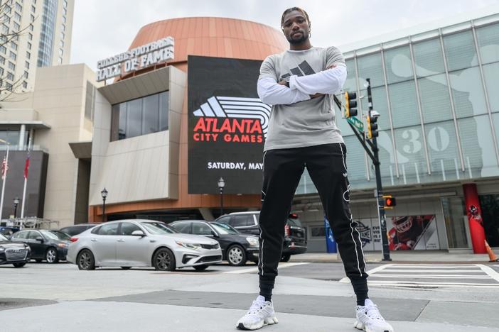 Olympic medalist Noah Lyles will participate in the adidas Atlanta City Games. Credit: Photo provided by Atlanta Track Club