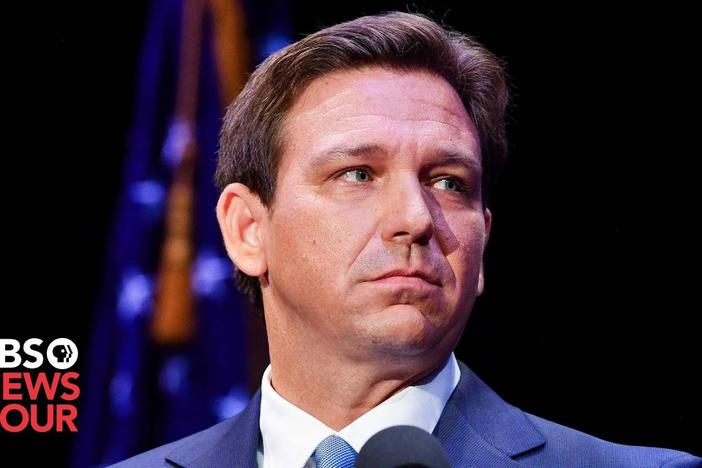 PBS NewsHour DeSantis defends blocking African American studies course in Florida schools