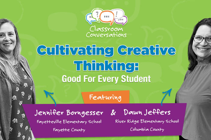 Jennifer Borngesser and Dawn Jeffers in Classroom Conversations