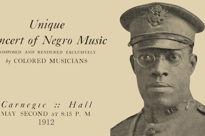 Poster of James Reece Europe from Carnegie Hall Concert