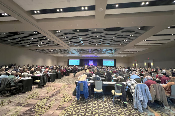 Hundreds of local elections officials from across the state gathered for an annual training conference on Jekyll Island in February 2023. 