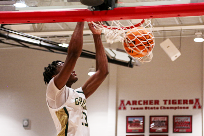 Grayson beat Valdosta 76-53 in the second round of the GHSA Playoffs.