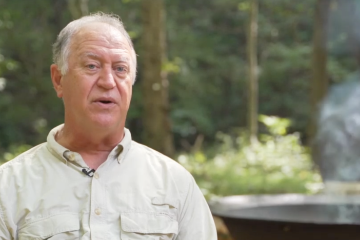 Terry Bramlett of Bramlett Trout Farms